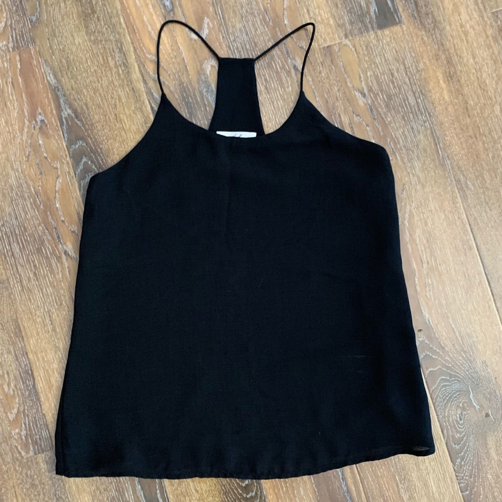 Small black flowy tank - like new